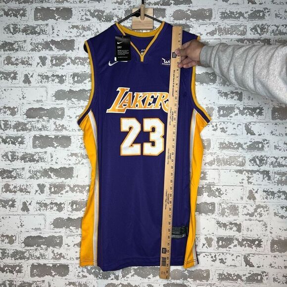 Nike connect swing man LeBron James los angels lakers 23 basketball jersey - Picture 4 of 5